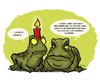 Cartoon: Advent (small) by stewie tagged toad,light,candle,christmas,weihnachten,kröten,kerze,licht