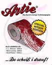Cartoon: Artie toilet paper (small) by stewie tagged art,toilet,paper,attersee,lasnig,nitsch,special,edition