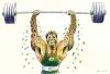Cartoon: doping for lifting! (small) by javad alizadeh tagged doping lifting power sports weight lifter