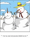 Cartoon: Mom knows best (small) by Tim Akin Ink tagged snow,face,parents,mother