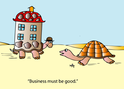 Cartoon: Business (medium) by Alexei Talimonov tagged business,snails