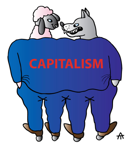 Cartoon: Capitalism (medium) by Alexei Talimonov tagged capitalism