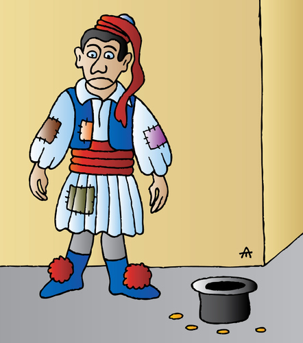 Cartoon: Greece (medium) by Alexei Talimonov tagged greece