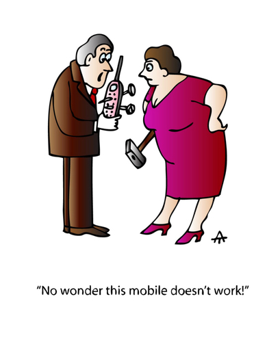 Cartoon: Mobile (medium) by Alexei Talimonov tagged mobile