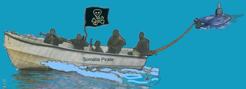 Cartoon: Somalia (medium) by Alexei Talimonov tagged somalia,pirates,piracy