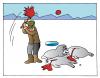 Cartoon: Canadian Seals (small) by Alexei Talimonov tagged seals,canada