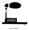 Cartoon: Carbon Footprint (small) by Alexei Talimonov tagged industry,climate,change