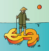 Cartoon: China (small) by Alexei Talimonov tagged china,dollar