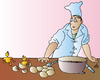 Cartoon: Cook (small) by Alexei Talimonov tagged cook