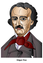 Cartoon: Edgar Allen Poe (small) by Alexei Talimonov tagged edgar,allen,poe