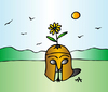 Cartoon: Flower (small) by Alexei Talimonov tagged flower