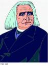 Cartoon: Franz Liszt (small) by Alexei Talimonov tagged composer musician music franz liszt