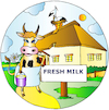 Cartoon: Fresh Milk (small) by Alexei Talimonov tagged country,life