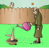 Cartoon: Gardening (small) by Alexei Talimonov tagged garden,gardening