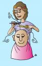 Cartoon: Hairdresser (small) by Alexei Talimonov tagged hairdresser,hairdo,cut