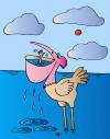 Cartoon: Help! (small) by Alexei Talimonov tagged summer,holidays,pelican