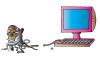 Cartoon: Mice (small) by Alexei Talimonov tagged mouse,mice,pc,computer