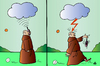 Cartoon: Monk with Mobile (small) by Alexei Talimonov tagged monk,mobile