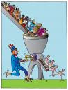 Cartoon: Monoculture (small) by Alexei Talimonov tagged cusa,cultures