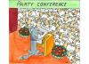 Cartoon: Party Conference (small) by Alexei Talimonov tagged party,conference,sheeps
