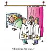 Cartoon: Pig Virus (small) by Alexei Talimonov tagged pig,virus