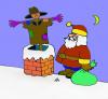 Cartoon: Santa (small) by Alexei Talimonov tagged xmas,santa,claus