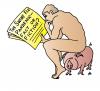 Cartoon: Swine Flu (small) by Alexei Talimonov tagged swine flu virus