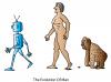 Cartoon: The Evolution Of Man (small) by Alexei Talimonov tagged evolution,darwin