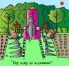 Cartoon: The King Of A Garden (small) by Alexei Talimonov tagged snails,garden,king