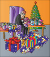 Cartoon: Xmas (small) by Alexei Talimonov tagged xmas,christmas
