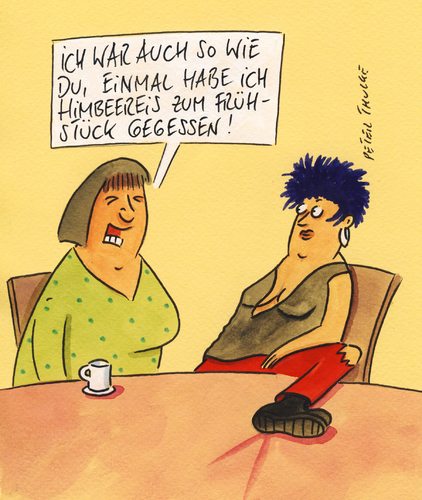 Cartoon: himbeereis (medium) by Peter Thulke tagged jugend,jugend