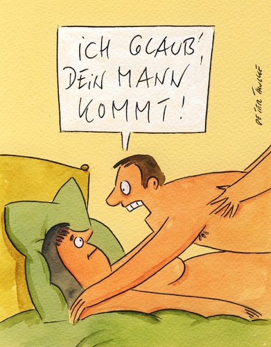 Cartoon: mann (medium) by Peter Thulke tagged männer,frauen,liebe,sex,mann,frau,geschlechtsverkehr,dreier,gruppensex,orgasmus,fremdgehen,seitensprung