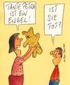 Cartoon: engel (small) by Peter Thulke tagged familie