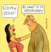 Cartoon: gesicht (small) by Peter Thulke tagged make,up