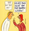 Cartoon: kontrollieren (small) by Peter Thulke tagged liebe