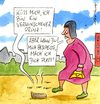 Cartoon: prinz (small) by Peter Thulke tagged hundekot