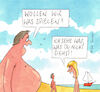 Cartoon: spiel (small) by Peter Thulke tagged spiel,strand,sommer