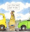 Cartoon: stau (small) by Peter Thulke tagged stau,auto