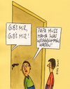 Cartoon: weggenommen (small) by Peter Thulke tagged familie
