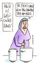 Cartoon: weltuntergang (small) by Peter Thulke tagged weltuntergang