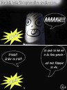 Cartoon: Klopapierrollen... (small) by ChrisCross tagged fotocomic,klopapierrolle,dunkel,angst,erschrecken