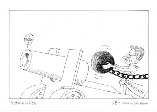 Cartoon: Notmunition (medium) by Gabor Benedek tagged pakistan,