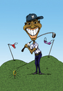 Cartoon: Tiger Woods (small) by sebtahu4 tagged tiger woods golf sex