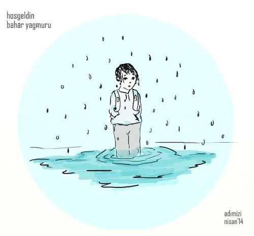 Cartoon: spring rain (medium) by adimizi tagged spring,rain