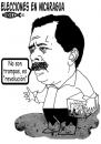 Cartoon: Elecciones en Nicaragua (small) by Empapelador tagged america,latina