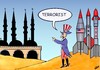 Cartoon: TERRORIST (small) by ugur demir tagged mmm