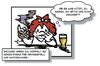 Cartoon: Queenies kleine Welt (small) by Queenie tagged smoking,cancer,krebs,rauchen,zahnausfall,medizin