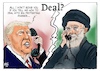 Cartoon: Deal? (small) by jean gouders cartoons tagged trump,iran