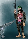 Cartoon: Dramatic events in Gaza (small) by jean gouders cartoons tagged israel,hamas,gaza
