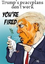 Cartoon: Peace (small) by jean gouders cartoons tagged trump,war,israel,iran